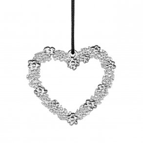 Rosendahl Blomsterhjerte H7cm, Fors�lvet