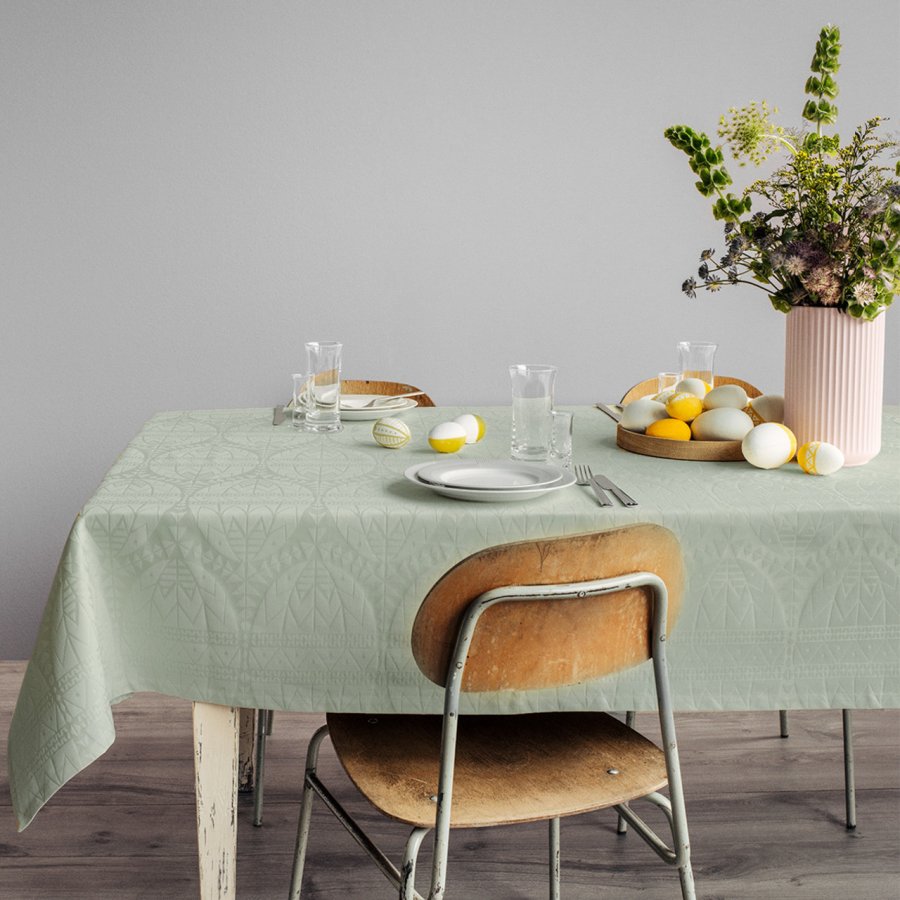 Juna Easter Damaskdug 150x180 cm, Lys Grn
