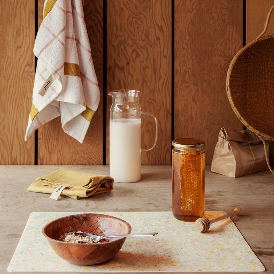 Juna Frott&eacute; Viskestykke 50x70 cm, Hvid