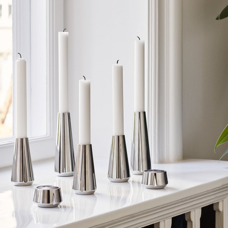 Rosendahl Grand Cru Fyrfadsstage �5,6 cm, Krom