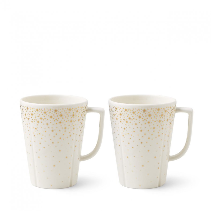 Rosendahl Grand Cru Moments Krus 2 stk. 34 cl, Hvid/Guld