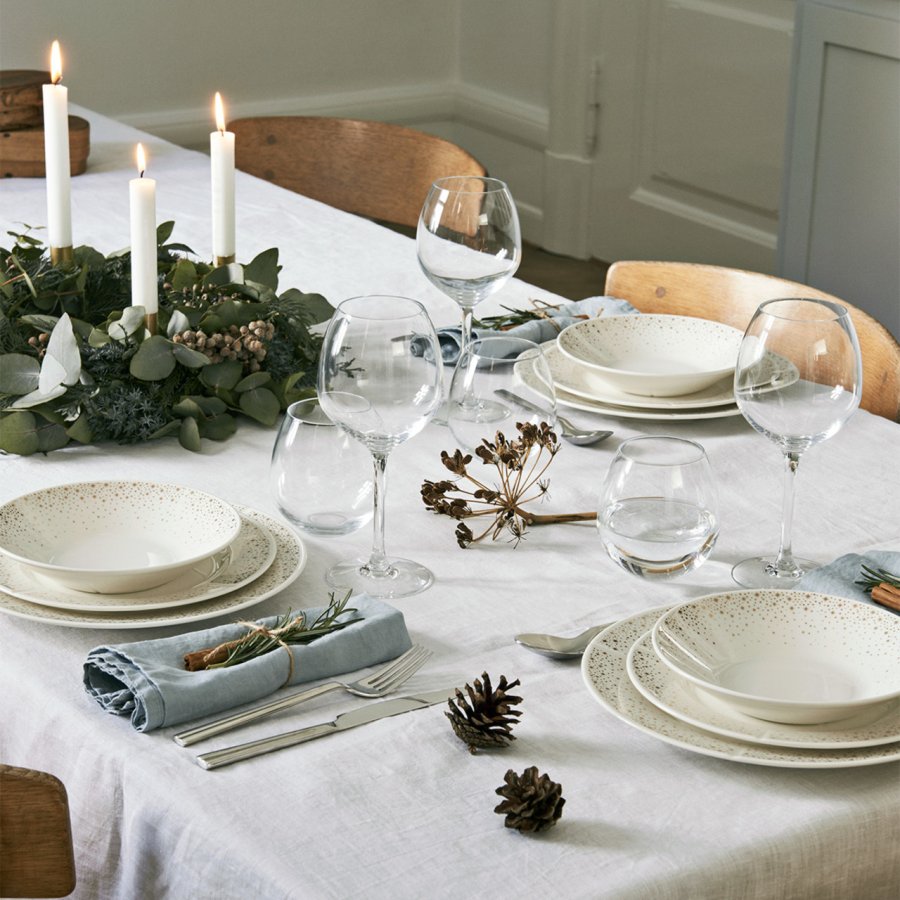 Rosendahl Grand Cru Moments Skl 19 cm, Hvid/Guld