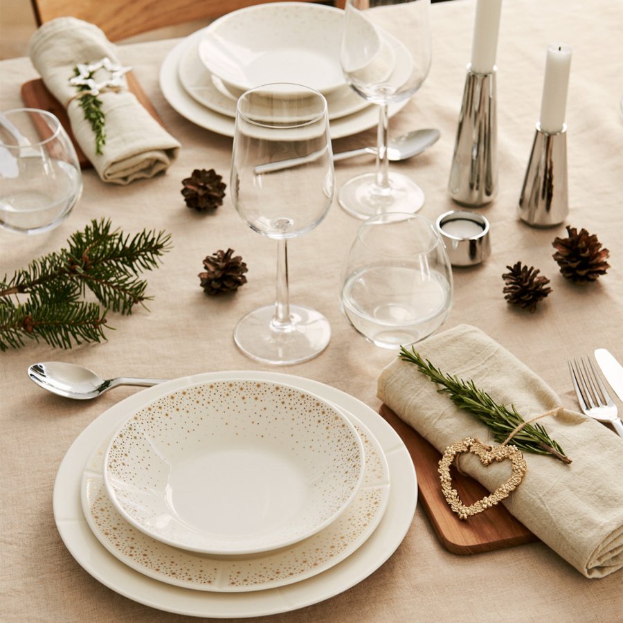 Rosendahl Grand Cru Moments Skl 19 cm, Hvid/Guld