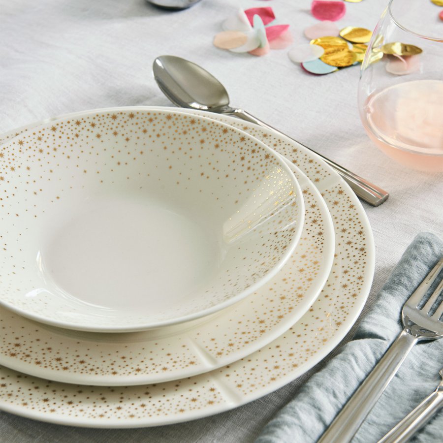 Rosendahl Grand Cru Moments Skl 19 cm, Hvid/Guld