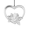 Rosendahl Hjerteblomst H12cm, Forslvet