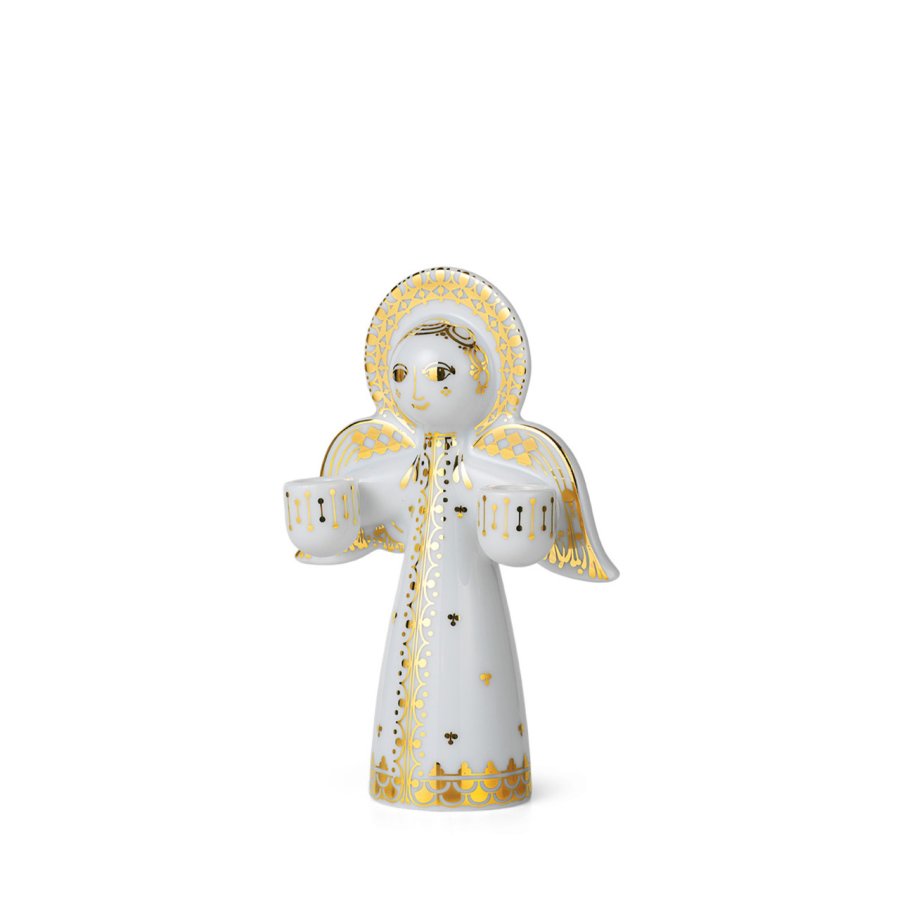 Bjrn Wiinblad Christmas Lucia Lysestage H15,5 cm, Guld
