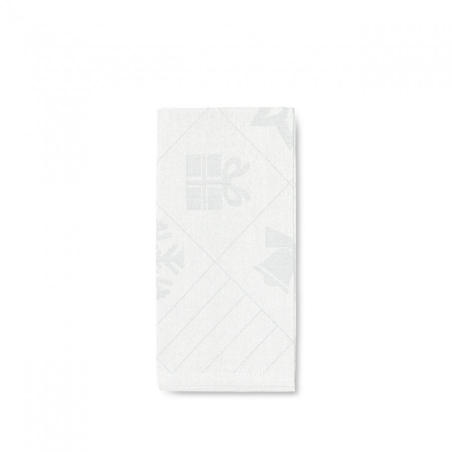 Juna Natale Stofserviet 4 stk. 45x45 cm, Offwhite