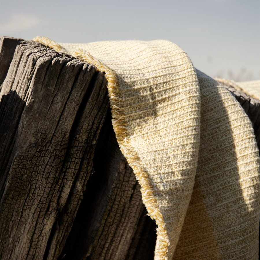 Juna Reflection H�ndkl�de 70x140 cm, Hvid