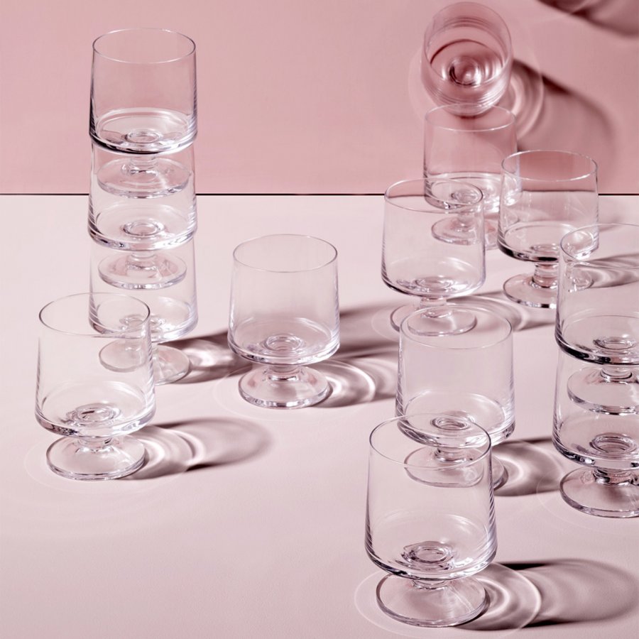 Holmegaard Stub Glas 4 stk. 21 cl, Klar