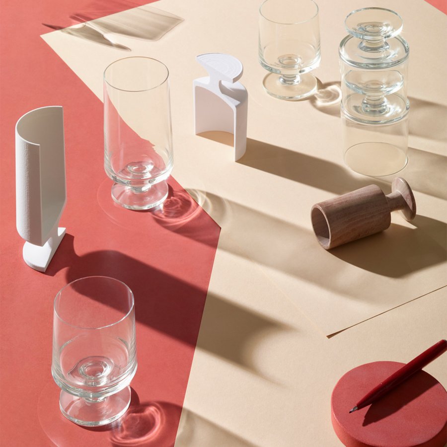 Holmegaard Stub Glas 2 stk. 36 cl, Klar