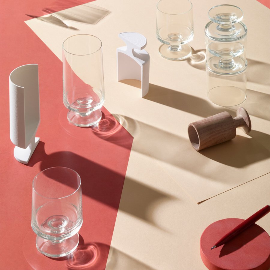 Holmegaard Stub Glas 2 stk. 36 cl, Klar