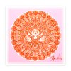 Bjrn Wiinblad Plakat 30x30cm, Art Faience