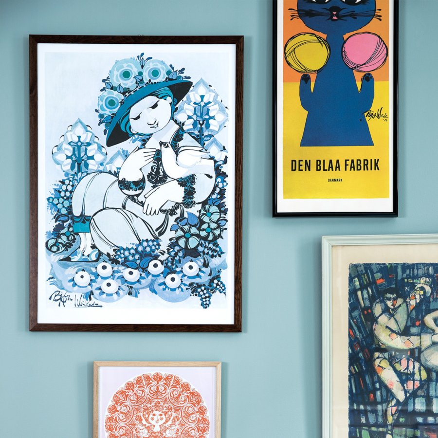Bjrn Wiinblad Plakat 50x70cm, Frken Ella