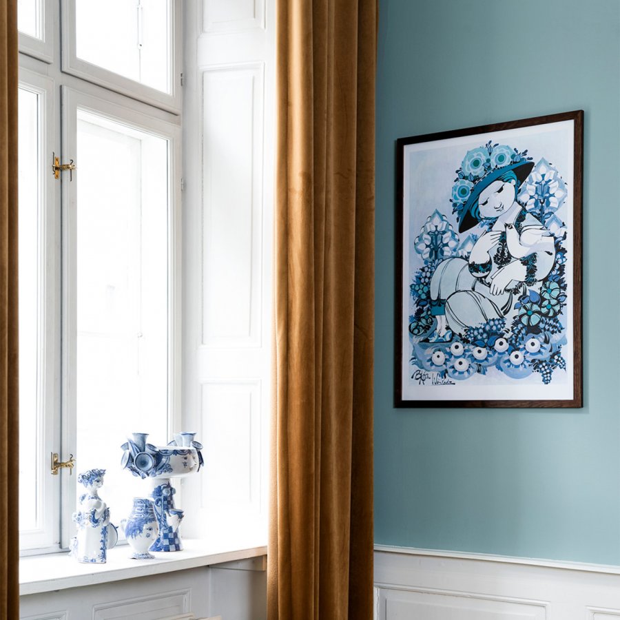 Bjrn Wiinblad Plakat 50x70cm, Frken Ella