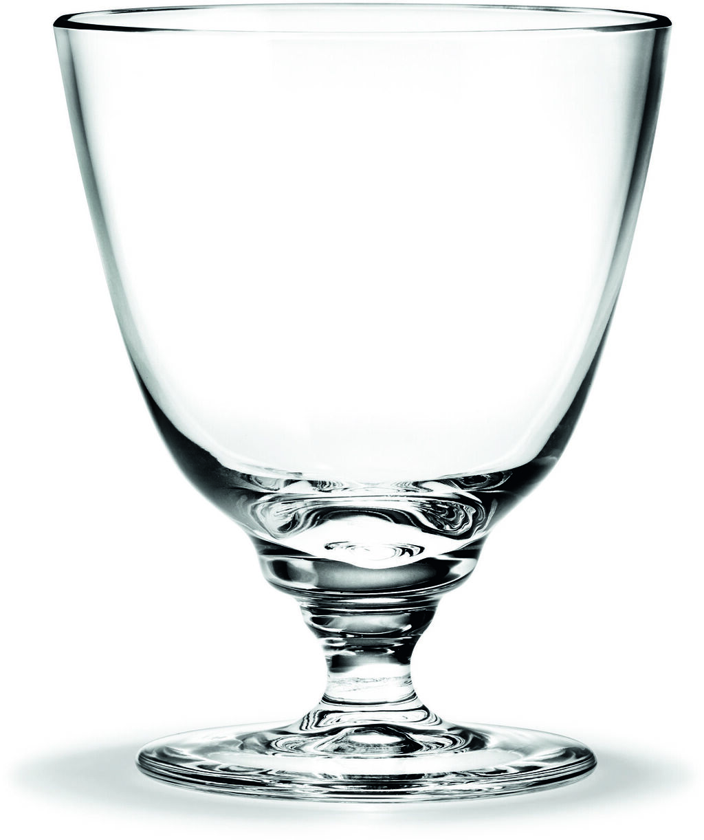 Holmegaard Flow Glas på Fod 35 Klar - Vandglas -