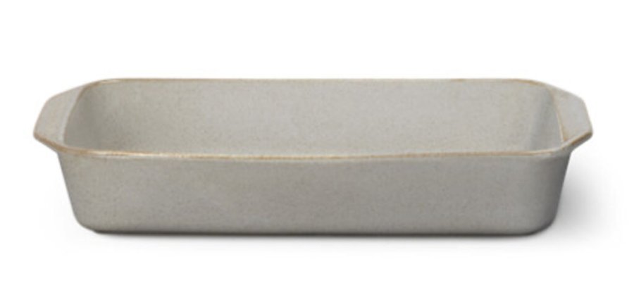 Lyngby Porceln DAN-Ild Ovnfast fad 36x21 cm, Sand