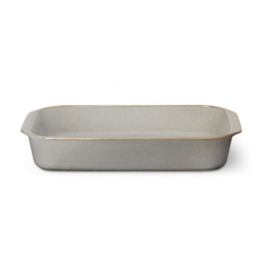 Lyngby Porceln DAN-Ild Ovnfast fad 41x26 cm, Sand
