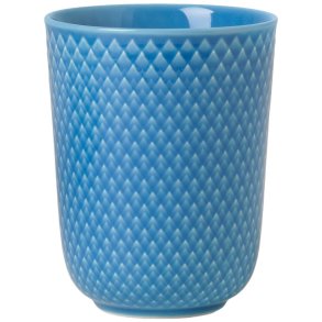 Lyngby Porcelæn Rhombe Color Krus 33 cl, Blå