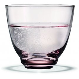 Holmegaard Flow Vandglas 35 cl, Rosa