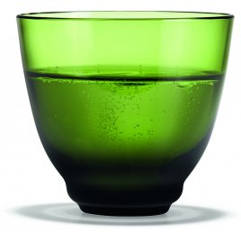 Holmegaard Flow Vandglas 35 cl, Olivengrøn