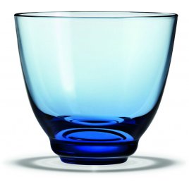 Holmegaard Flow Vandglas 35 cl, Blå