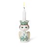 Bjrn Wiinblad Lucia Engel Julelysestage H15 cm, Grn/guld