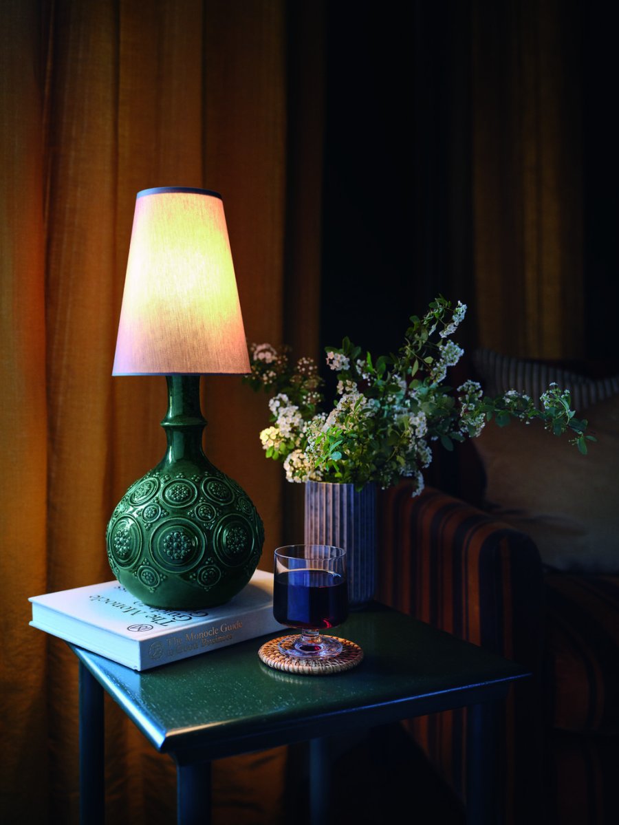 Bjrn Wiinblad Symphony Magic Lampe H25,5 cm, Mrk Grn