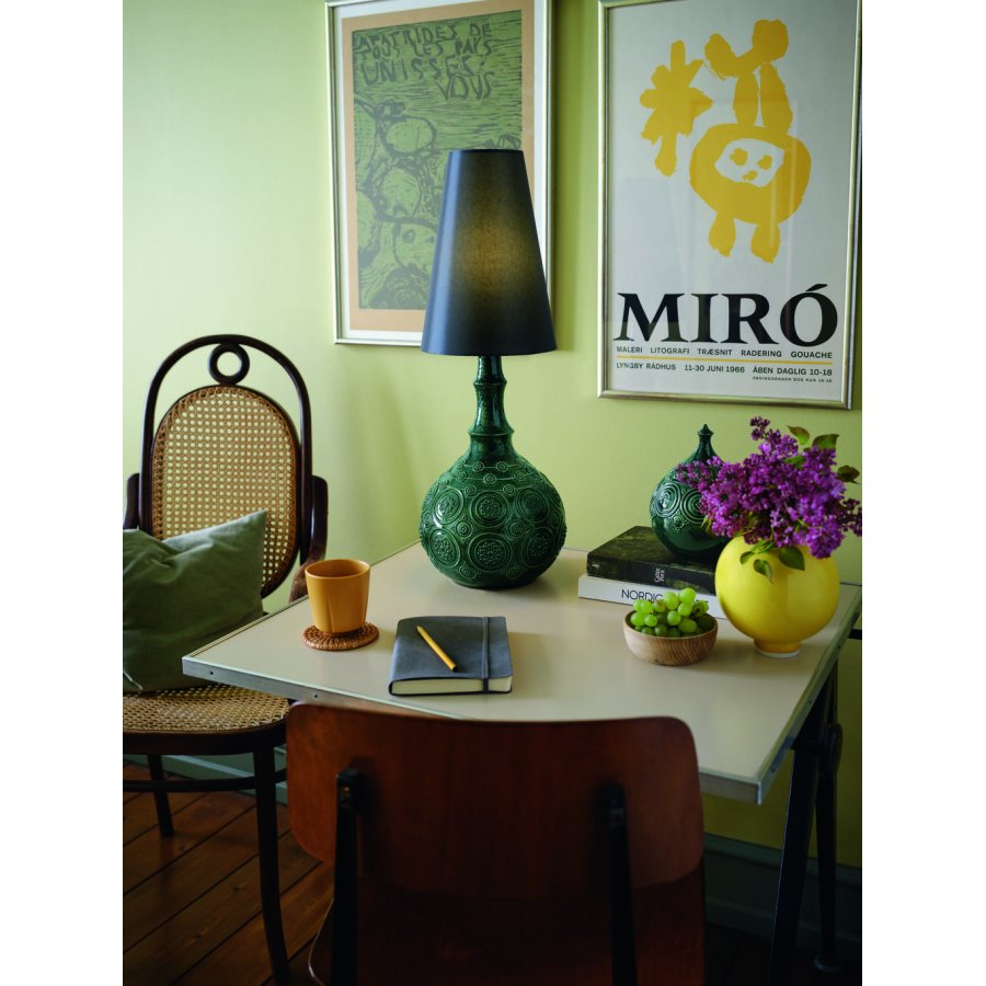 Bjrn Wiinblad Symphony Magic Lampe H38 cm, Mrk Grn