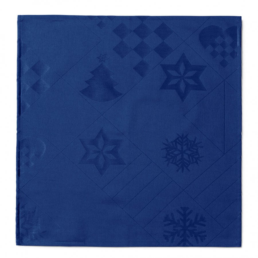 Juna Natale Stofserviet 4 stk. 45x45 cm, Bl