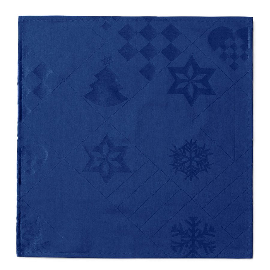 Juna Natale Stofserviet 4 stk. 45x45 cm, Bl