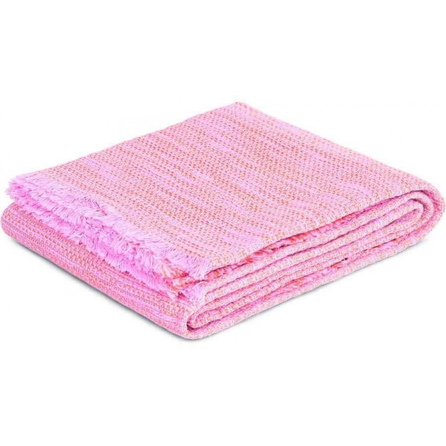 Juna Reflection Håndklæde 70x140 cm, Pink