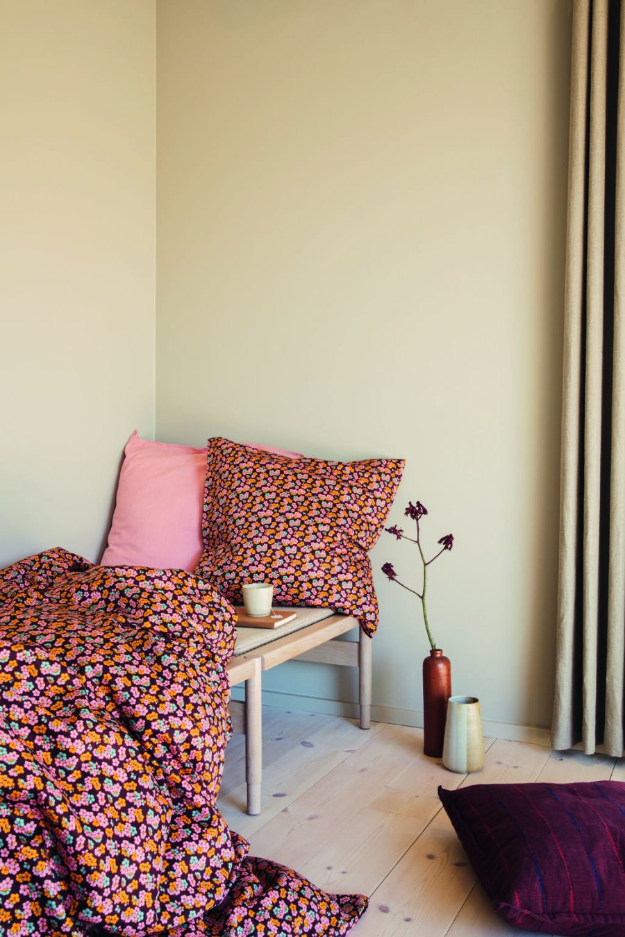 Juna Softly Pude 50x50 cm, Chokolade