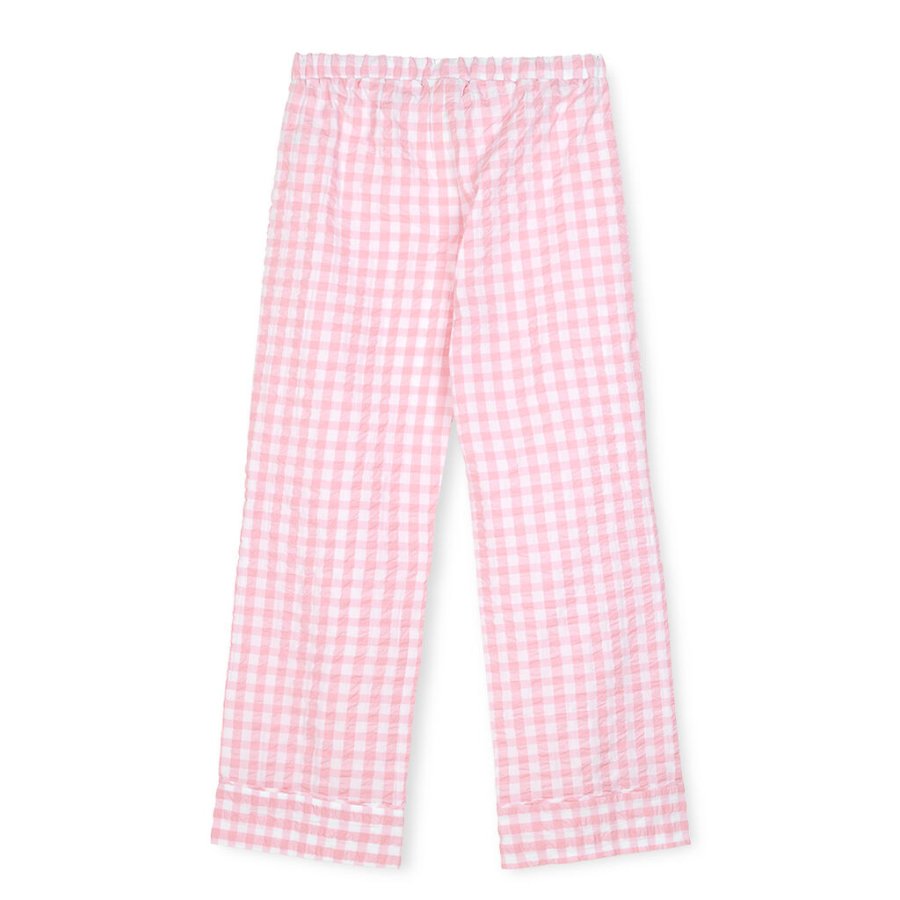 Juna Bk&Blge Lala Bukser M/L, Pink/hvid