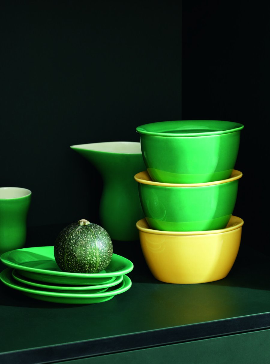 Kähler Ursula Oval Skl 17 cm, Mrk Grn