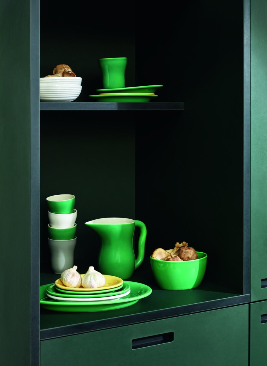 Kähler Ursula Oval Skl 17 cm, Mrk Grn