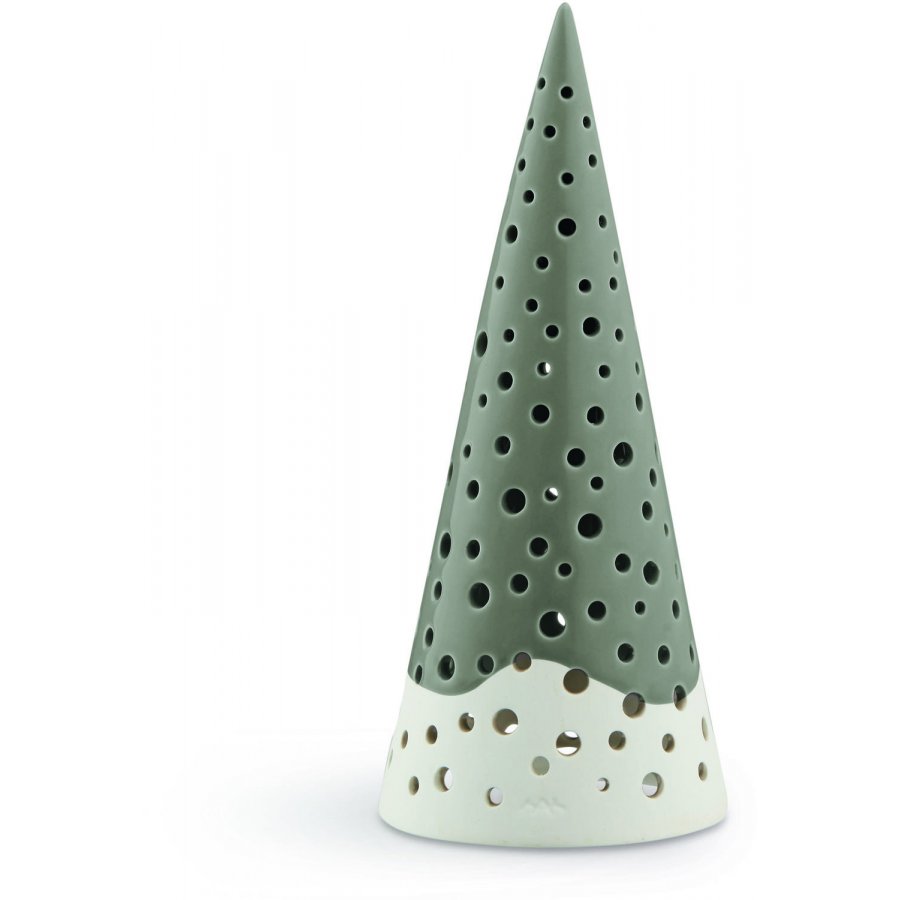 Kähler Nobili Fyrfadsstage H25,5 cm, Olivengrn