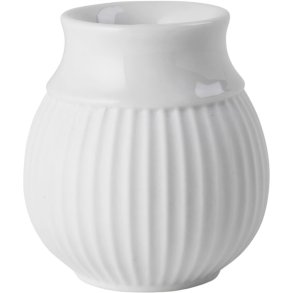 Lyngby Porcelæn Curve Kronelysestage H7 cm, Hvid