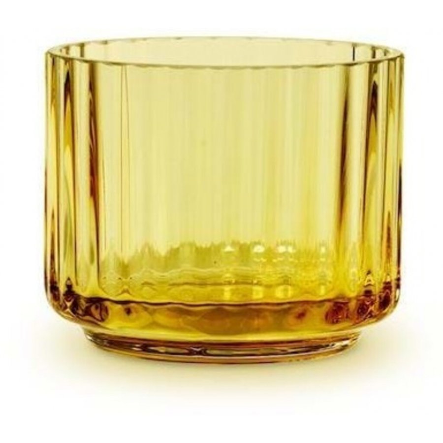 Lyngby Porzellan Teelichthalter H5,5 cm, Amber