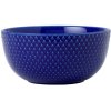 Lyngby Porceln Rhombe Color Schale 13 cm, Dunkelblau