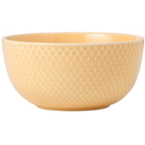 Lyngby Porcelæn Rhombe Color Skål Ø13 cm, Sand