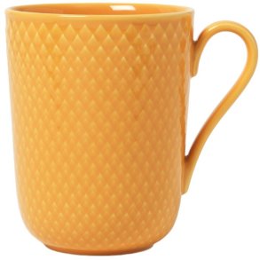 Lyngby Porcelæn Rhombe Color Krus m. Hank 33 cl, Gul