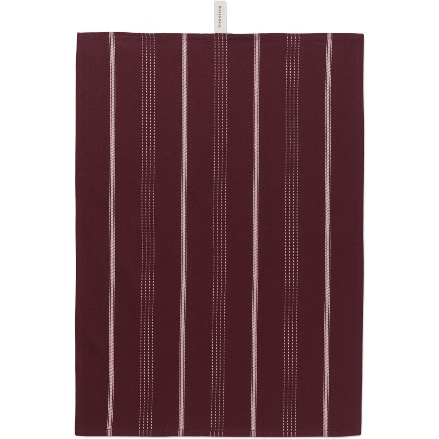 Rosendahl Beta Geschirrtuch 50x70 cm, Bordeaux