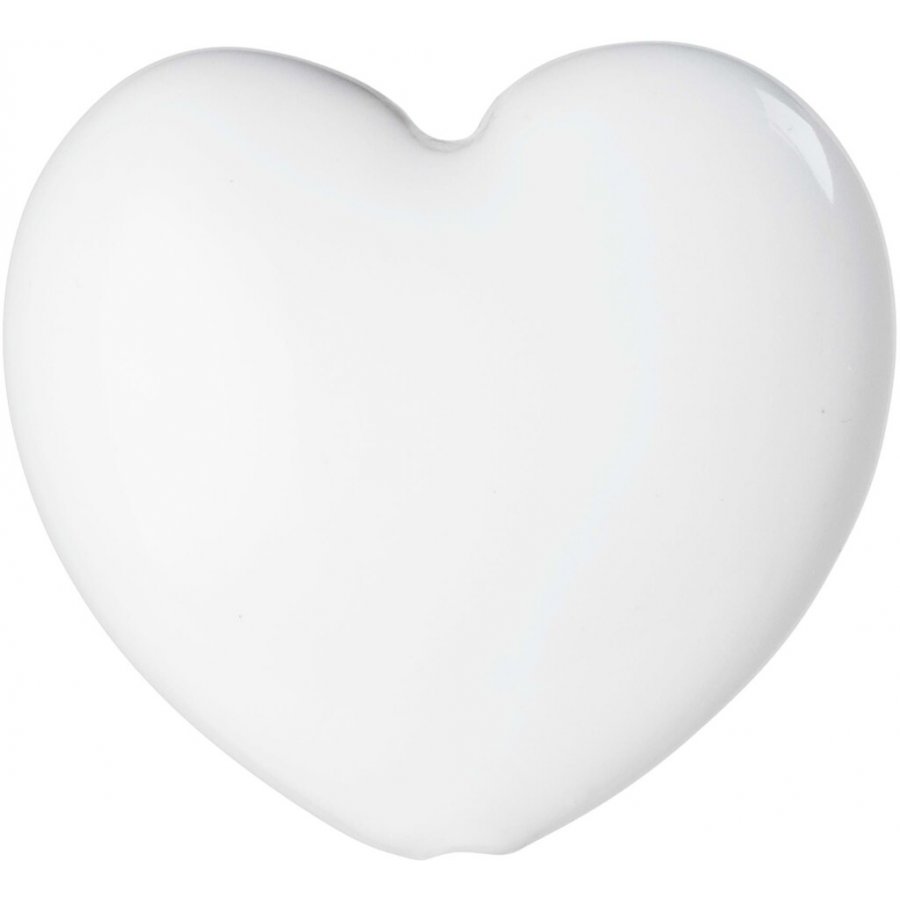 Rosendahl Karen Blixen Nordic Tales Hjerte H4,5 cm, Blankt Hvid