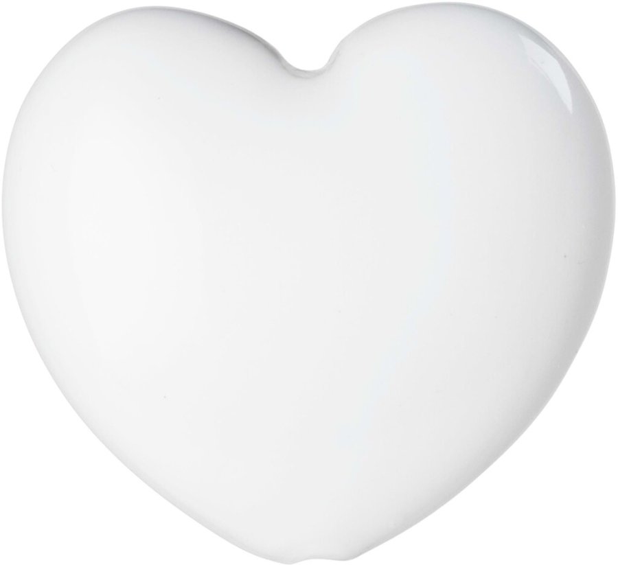 Rosendahl Karen Blixen Nordic Tales Hjerte H4,5 cm, Blankt Hvid