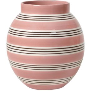 K&auml;hler Omaggio Nuovo Vase H20,5 cm, Staubiges Rosa