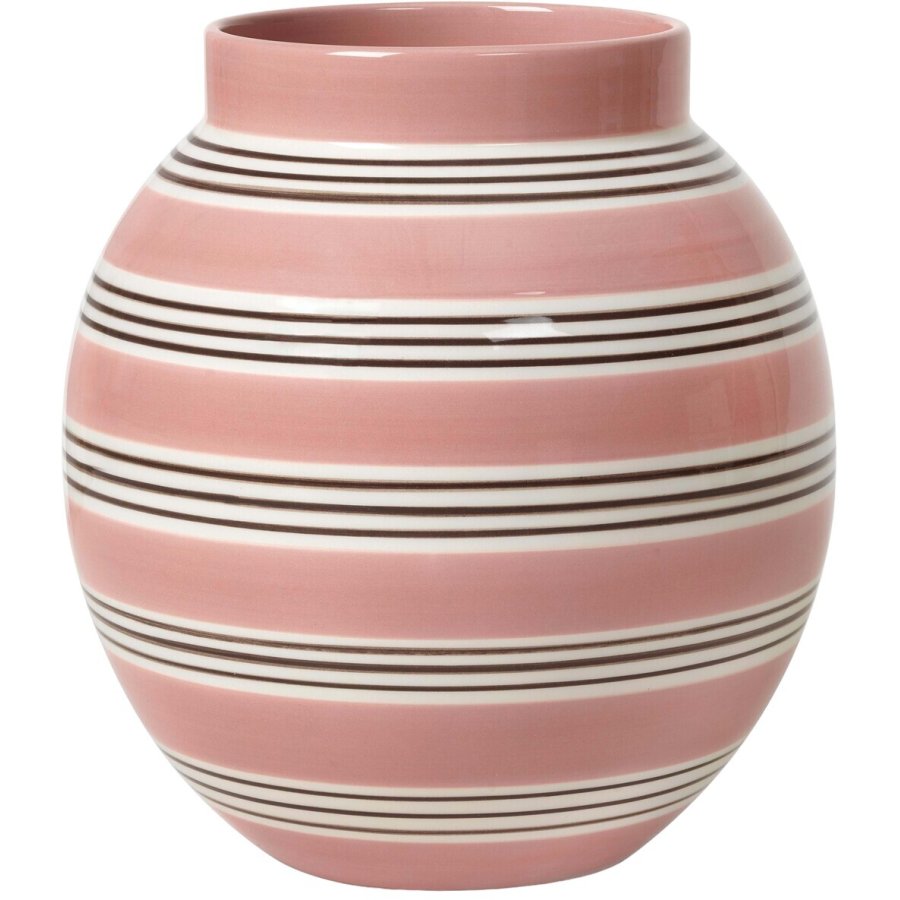 Khler Omaggio Nuovo Vase H20,5 cm, Staubiges Rosa