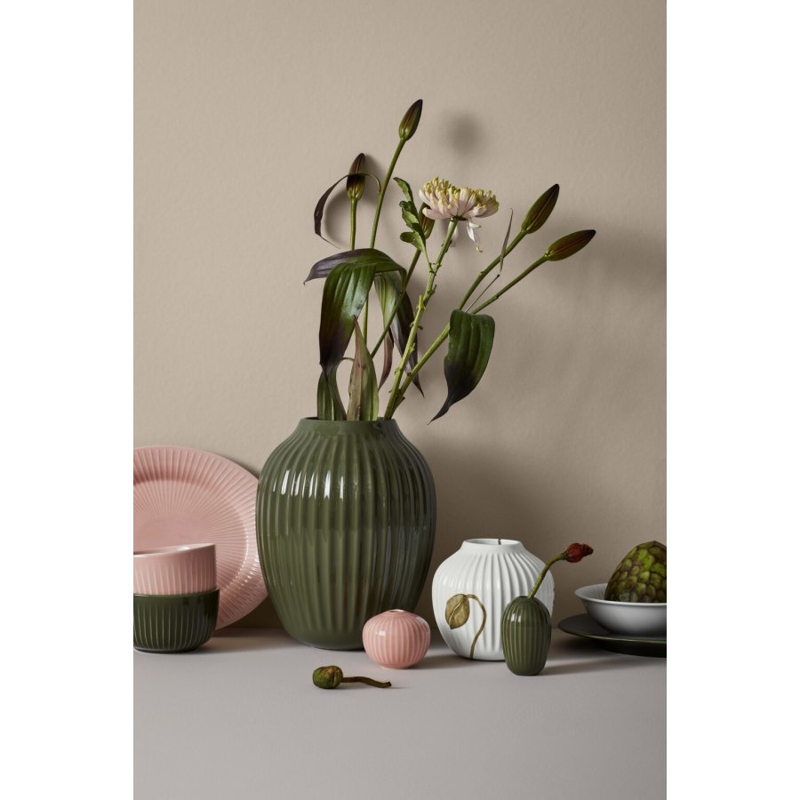 Kähler Hammershi Vase H25,5 cm, Mrk Grn