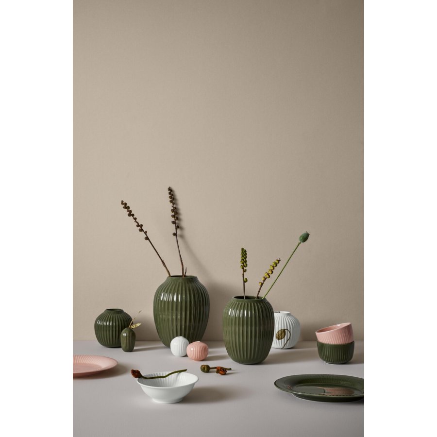 Kähler Hammershi Vase H25,5 cm, Mrk Grn
