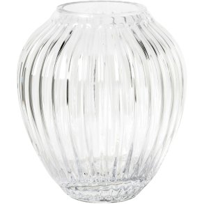 K&auml;hler Hammersh�i Vase H14 cm, Klar