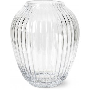 K&auml;hler Hammersh�i Vase H18,5 cm, Klar